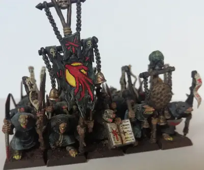 Skaven Plague Monks of Clan Pestilens