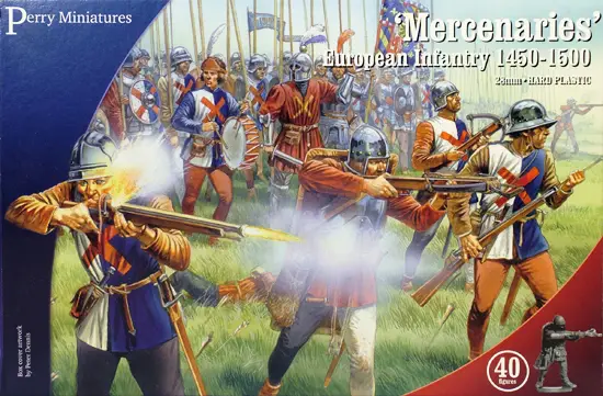 Perry Miniatures European Mercenaries Box Art