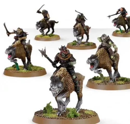 LOTR Warg Riders Alternative Goblin Wolf Riders