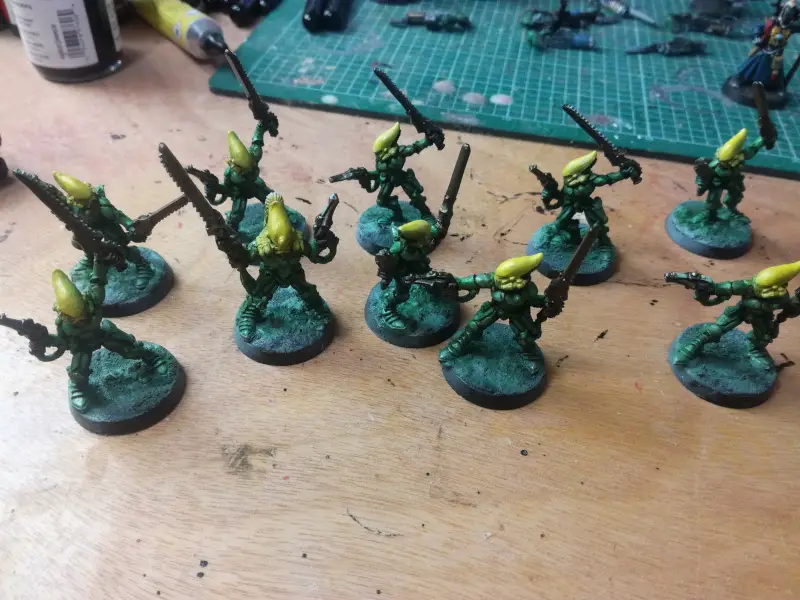 Oldhammer Eldar Scorpions WIP