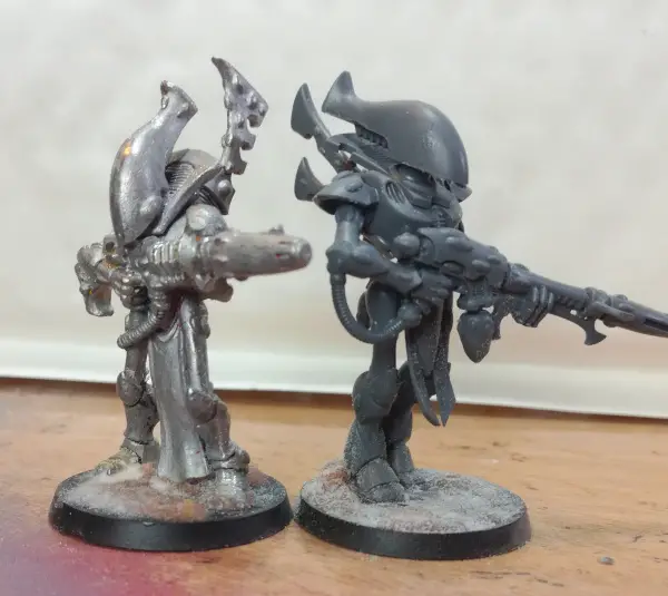 metal wraithguard vs plastic wraithguard size comparison