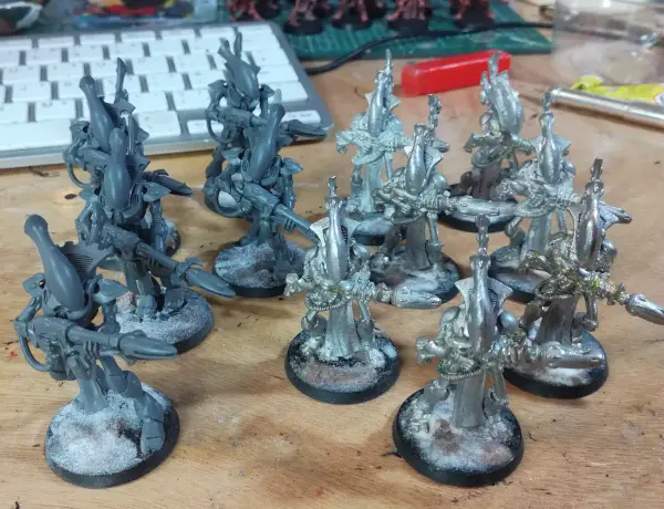 wraithguard old and new, metal and plastic