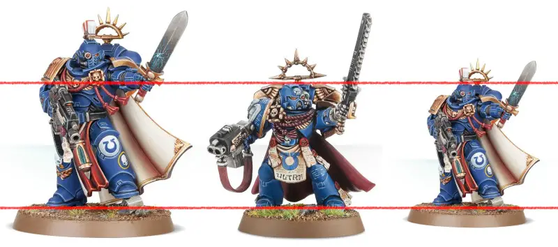 primaris scale and proportions compared with old marines