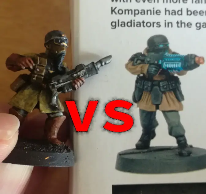 Metal Steel Legion vs Plastic Raumjager